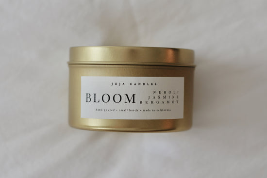 BLOOM | orange blossom | tin coconut soy candle