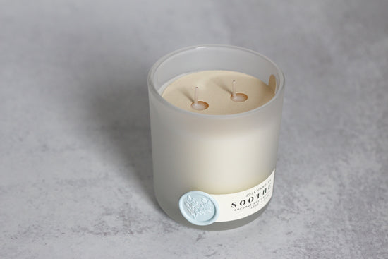 SOOTHE | eucalyptus + juniper | coconut soy candle